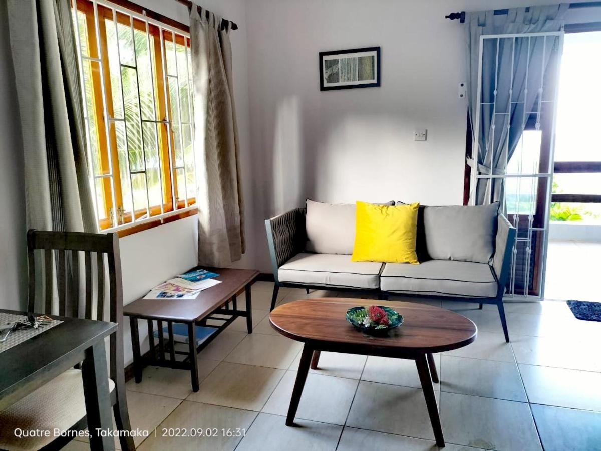 Roz A Mer - Beach Apartment Takamaka Luaran gambar